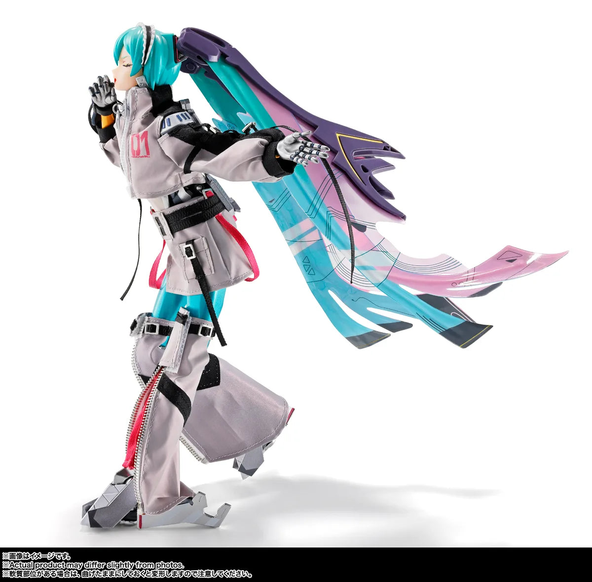METAL BUILD Hatsune Miku Action Figure - official product view 2