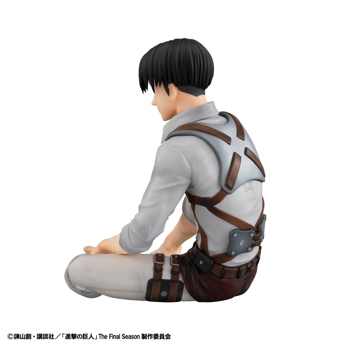 MegaHouse G.E.M. Series Attack on Titan Palm-Size Levi Figure - official image 6