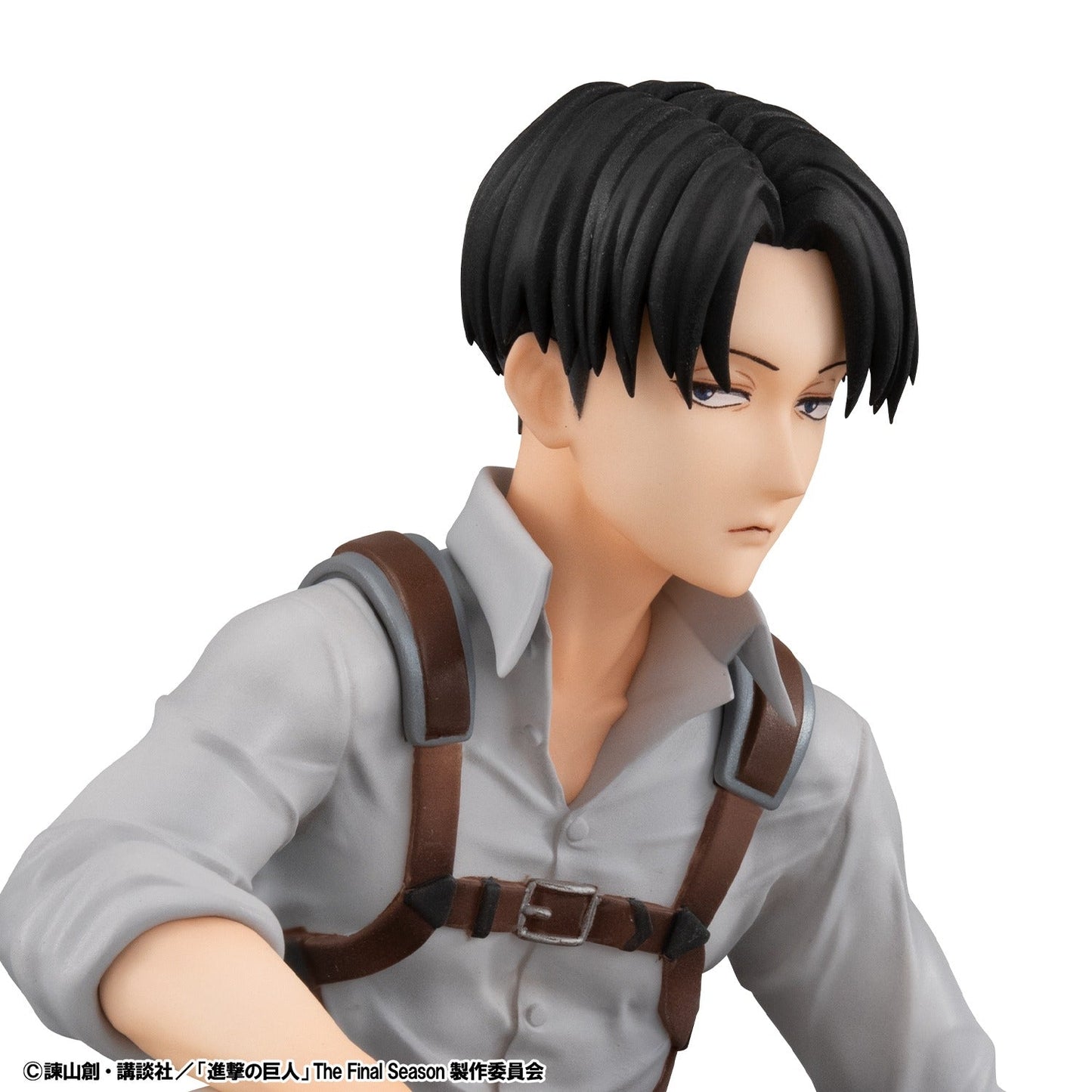 MegaHouse G.E.M. Series Attack on Titan Palm-Size Levi Figure - official image 8