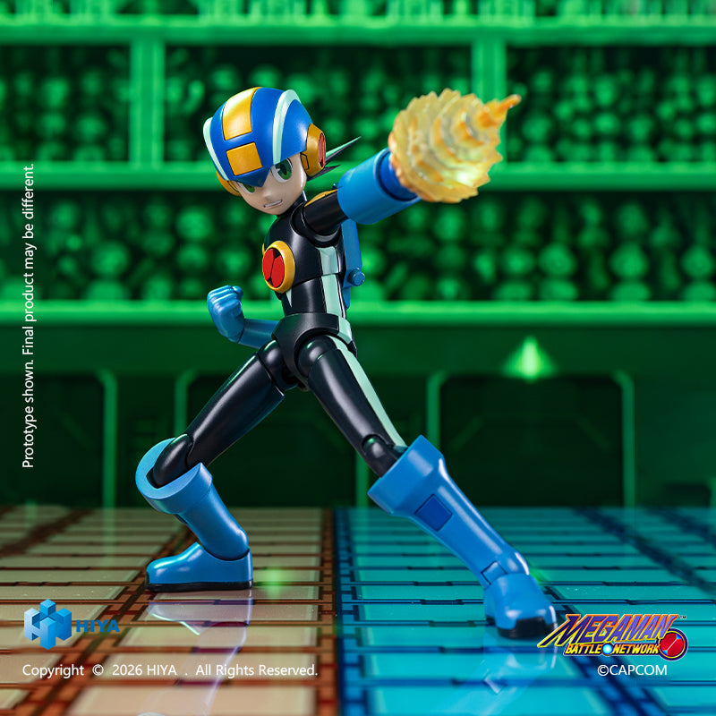 HIYA Exquisite Basic MegaMan.EXE Action Figure - manufacturer promotional product image