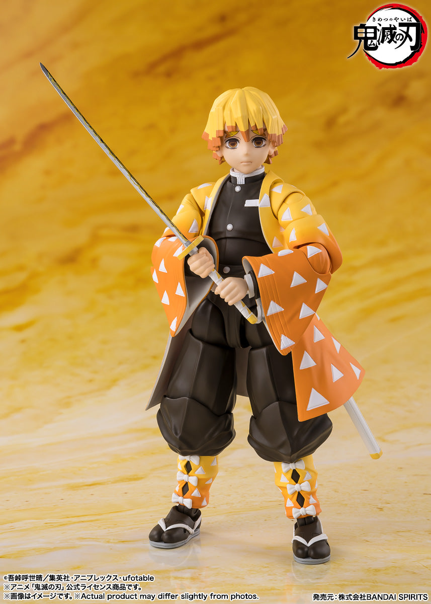 S.H.Figuarts Zenitsu Agatsuma - Demon Slayer (Reissue) - official product view 1