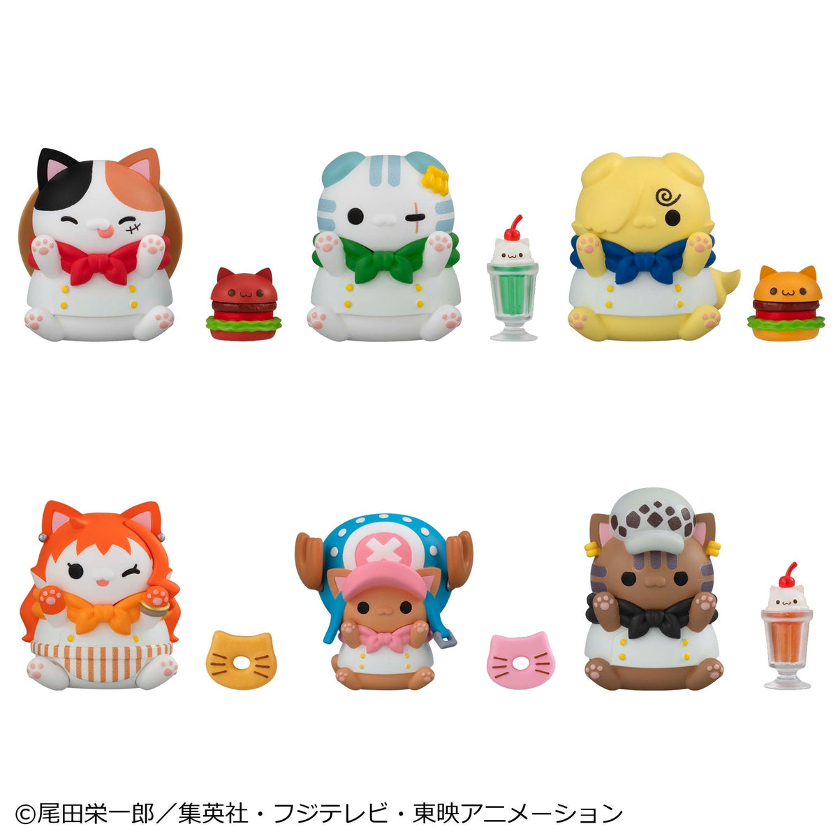 MegaHouse Mega Cat Project One Piece Nyan Piece Nyan! Diner Blind Box - official image 8