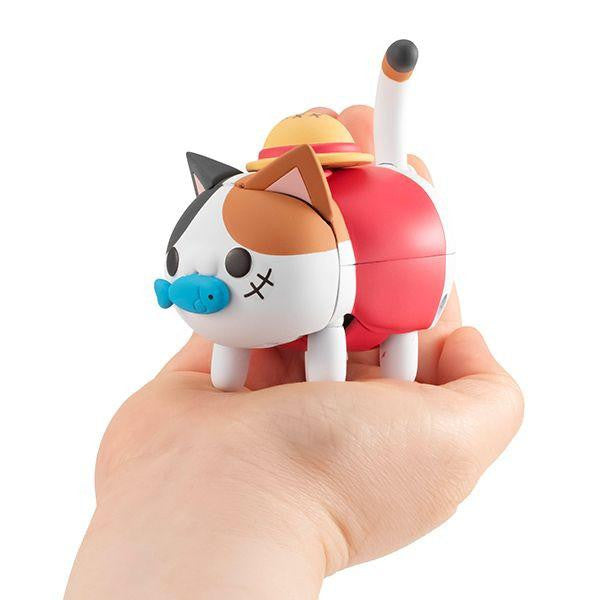 Mega Cat Project Tokotoko Nyan Piece Nyan! Monkey D. Luffy official product image
