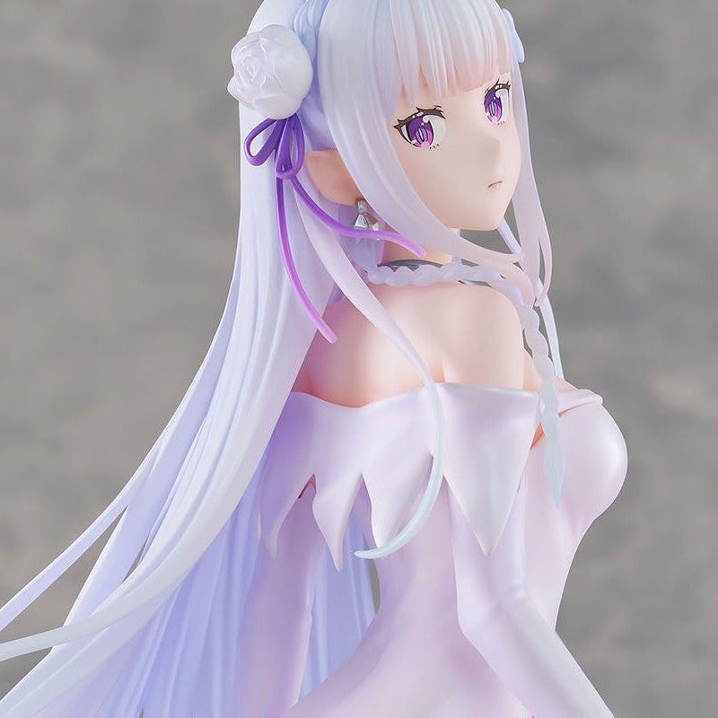 Design COCO Re:ZERO Emilia Wedding Dress Ver. 1/7 Scale Figure - official product image 2