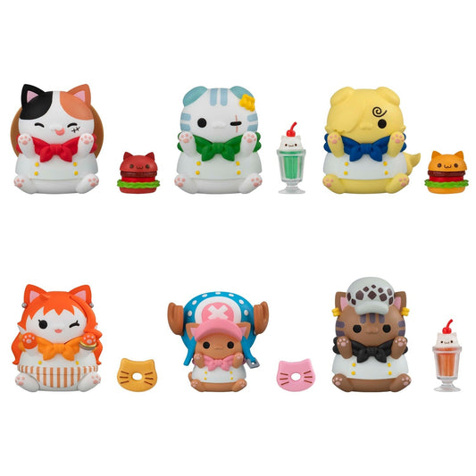 MegaHouse Mega Cat Project One Piece Nyan Piece Nyan! Diner Blind Box - official image 1