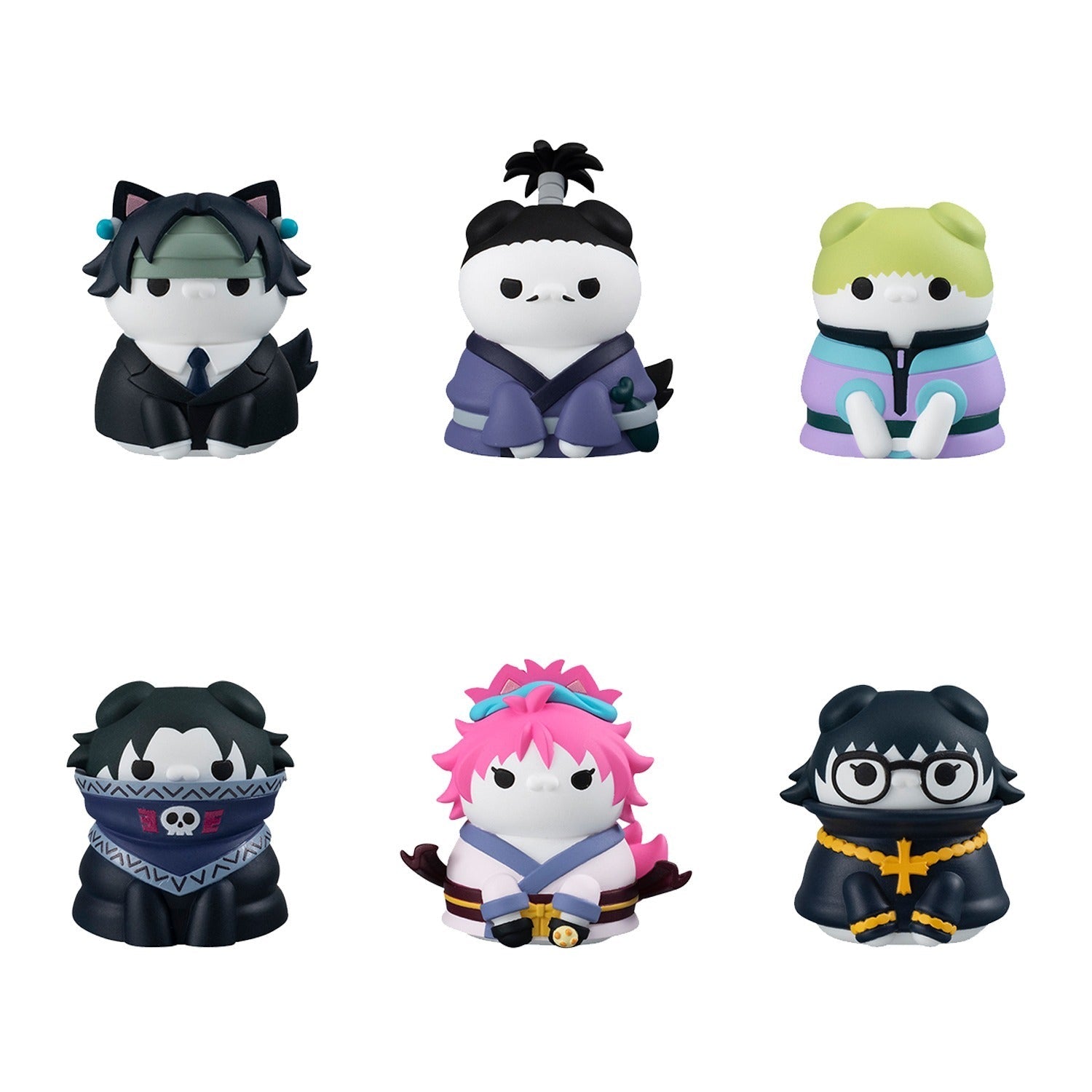 MegaHouse Mega Cat Project Hunter x Hunter Phantom Troupe Blind Box - official image 1